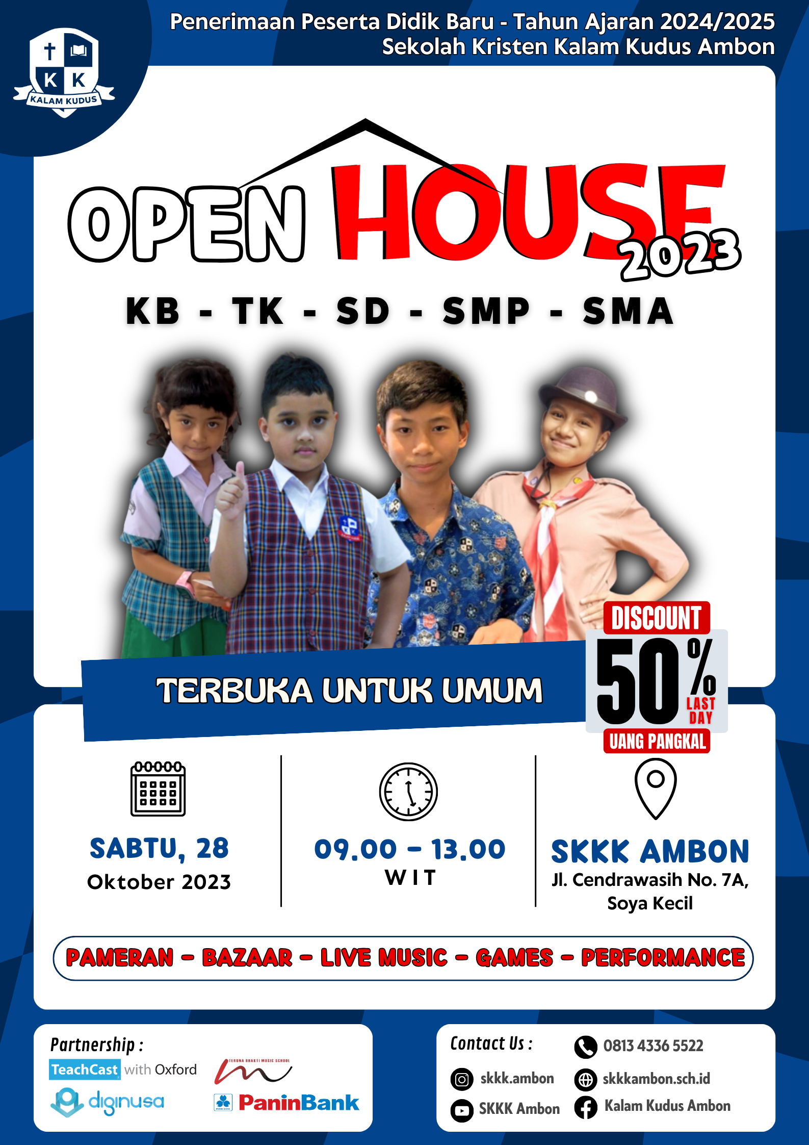 Open House 2023 – SKKK Ambon